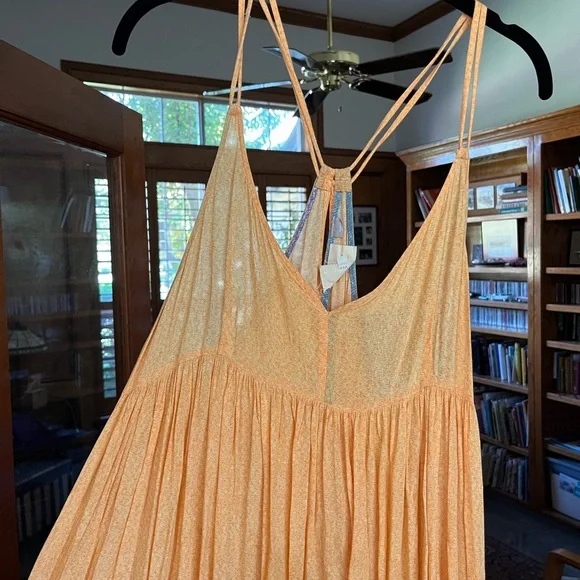 Anthropologie artist collab maxi dress - Picture 4 of 5